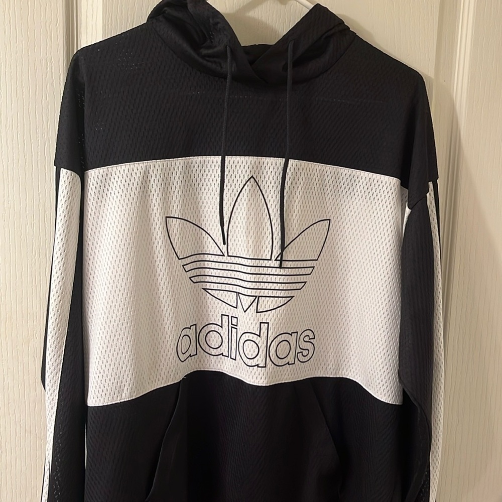 Mens Adidas Hoodie Sz Medium